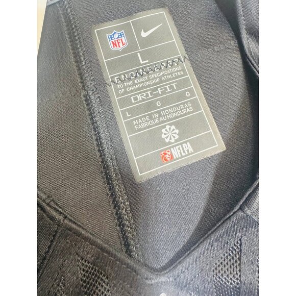 Aaron Rodgers Pittsburgh Steelers Nike Vapor F.U.S.E Home Black Jersey Sz Large - Picture 10 of 11